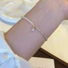 Pearl & Zircon Accent Bracelet test