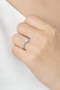 Wonderful Life 1 Carat Moissanite Platinum-Plated Ring test