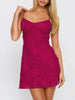 Backless Spaghetti Strap Mini Dress test