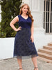 Plus Size V-Neck Sleeveless Midi Dress test