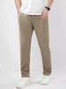 Men's Plus Size Stretch Elastic Waistband Pants with Side Zipper Pockets test