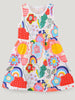 Children's Floral Sleeveless A-line Dress test