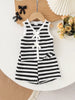 Children's Striped Knit Vest and Shorts Set test