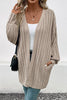 Perfee Open Front Cardigan with Pockets test