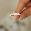 Flower Shape 925 Sterling Silver Ring test