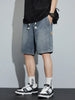 Men's Full Size Casual Loose Fit Denim Shorts Plus Size test