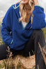 Sherpa Quarter-Zip Dropped Shoulder Hoodie test