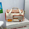 Cartoon Bear Pattern Travel Bag test