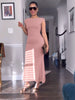 Backless Cap Sleeve Maxi Dress test