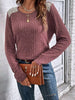 Ribbed Long Sleeve Knit Top test