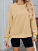 Round Neck Long Sleeve Sweatshirt test