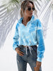 Ivy Lane Tie-Dye Quarter Zip Dropped Shoulder Sweatshirt test