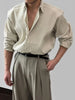 Men's Button Up Long Sleeve Shirt test