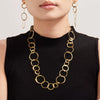 18K Gold-Plated Chain Link Statement Necklace test