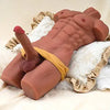 26LB Male Sex Doll Torso with 7in Flexible Huge Cock Penis, Life-Size Sex Doll with Tight Muscle & Anus, Unisex Masturbator Sex Dolls for Female Couples and Gay Male