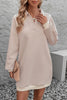 Perfee Johnny Collar Dropped Shoulder Dress test