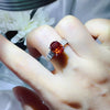 3 Carat Moissanite Oval 925 Sterling Silver Ring test