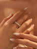 18K Gold-Plated Stainless Steel Zircon Ring test