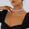 Irregular Glass Choker Necklace test