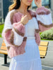 Color Block Open Front Cardigan test