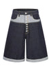 Men's Button Fly Denim Capris test
