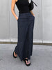 Slit Striped Maxi Skirt test