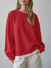Oversized Crew Neck Sweatshirt test