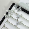 Pearl Cluster Earrings test