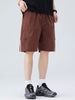 Men's Plus Size Side Striped Drawstring Shorts