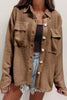 Button Up Long Sleeve Shacket test