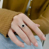 1 Carat Moissanite 925 Sterling Silver Ring test