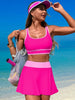 Scoop Neck Top and Skort Swim Set test