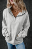 Half Zip Long Sleeve Sweatshirt test
