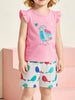 Children's Bird Print Top and Shorts Set test