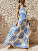 Seashell Print Maxi Cami Dress test
