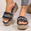 Open Toe Wedge Sandals test