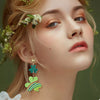 Lucky Clover Dangle Earrings test