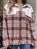 Ivy Lane Plaid Collared Neck Drop Shoulder Jacket test