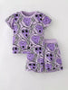 Children's Monkey Print Tee and Shorts Set test