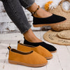 Round Toe Flats Slip-Ons test