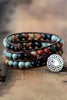 Handmade Triple Layer Beaded Agate Bracelet test