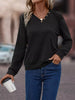 V-Neck Long Sleeve T-Shirt test
