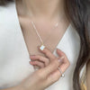 925 Sterling Silver Geometric Necklace test