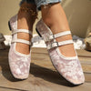 Square Toe Lace Slip-Ons test