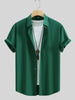 Men's Button Up Short Sleeve Shirt test