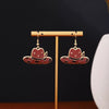 Cowboy Hat & Bottle Dangle Earrings test