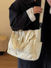 Corduroy Large Tote Bag with Adjustable Strap test