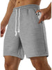 Men's Full Size Drawstring Shorts with Side Pockets Plus Size