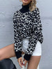 Leopard High Neck Pullover Sweater test