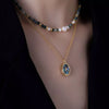 2 Piece Freshwater Pearl 18K Gold-Plated Pendant Necklace test